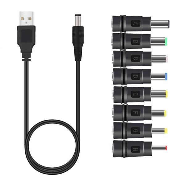 YACHUN USB 電源ケーブル 変換プラグ付き 5.5x2.1mm 1m 5V1A DC YACHUN USB 電源ケーブル 変換プラグ付き 5.5x2.1mm 1m 5V1A DC