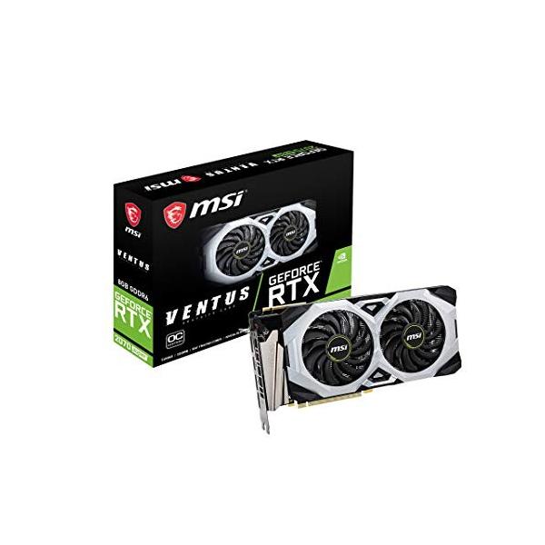 MSI GeForce RTX 2070 SUPER VENTUS OC グラフィックスボード VD7017 Amazon | MSI GeForce RTX 2070 SUPER VENTUS OC グラフィックス