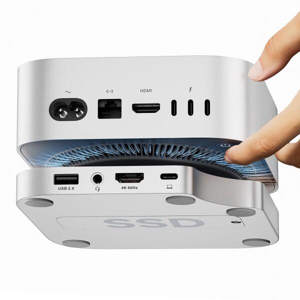Minisopuru iExpandMate MINI4PRO Mac Mini M4 ドック（4K@60 HDMI