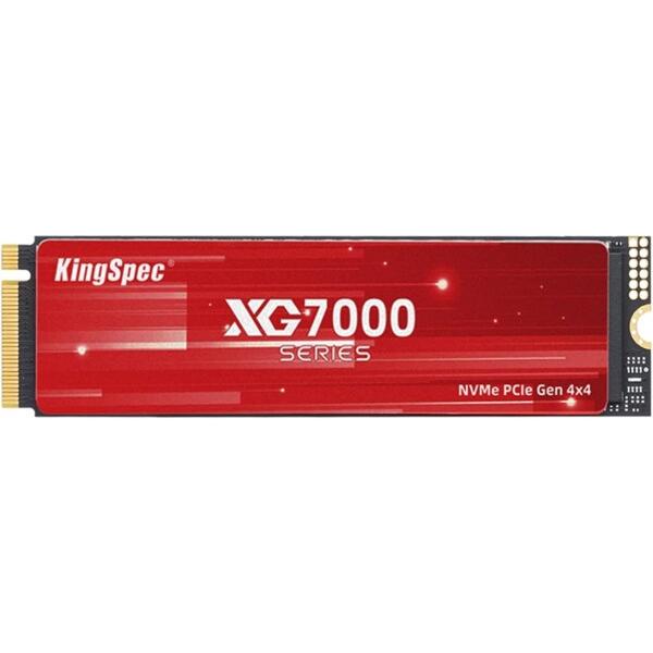 【新品未開封】XG7000 4TB SSD NVMe KingSpec XG7000 4TB SSD M.2 NVMe 2280 PCIe Gen 4.0 x 4 最大読込