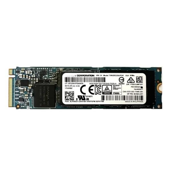 THNSN5256GPUK XG4 Series NVMe PCIe M.2 256GB 2280 SSD BULK版