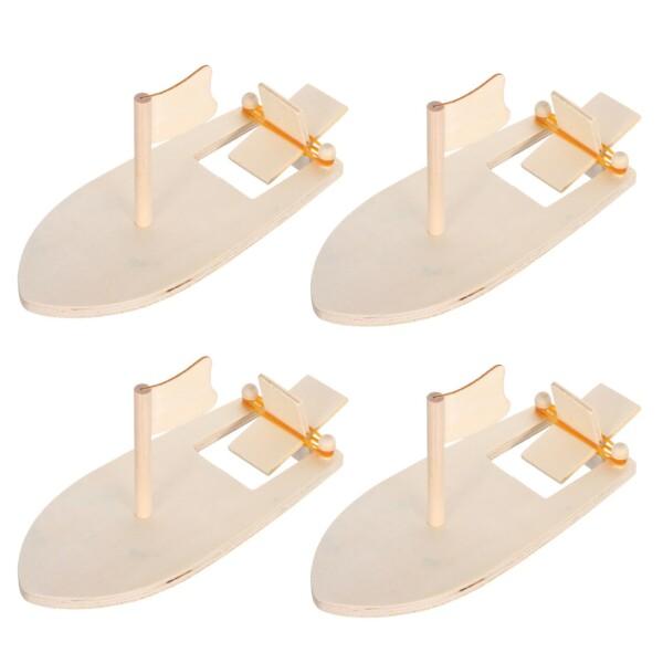 Lurrose ボート工作 ヨット模型 ヨットクラフト キット 木製 理科 実験