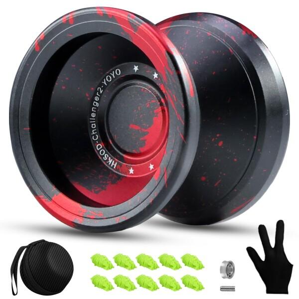 バインドヨーヨー　2個セット HKSOD yoyo ハイパーヨーヨー プロ用 メタルヨーヨーセット