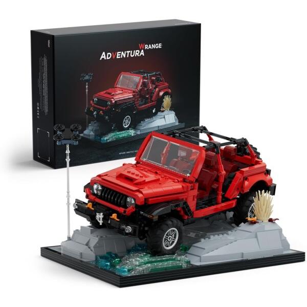 Nifeliz WRANGE オフロードカー ブロックおもちゃ、大人向け