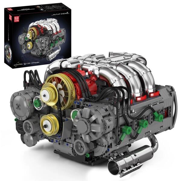 Mould King 10181 Technikフラットエンジンブロックおもちゃ、2375+PCS