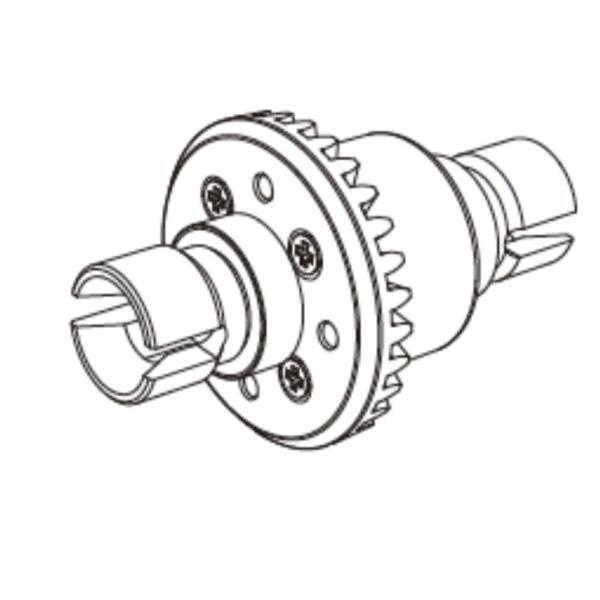 ラジコンスペアパーツ タミヤ SP.1446 TRF417 アルミデフジョイントセット 51446