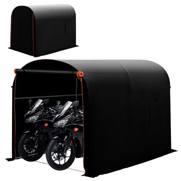 Anovara サイクルハウス バイクガレージ 1〜2台用 グレー Amazon.co.jp: Anovara(アノヴァラ) サイクルハウス バイク