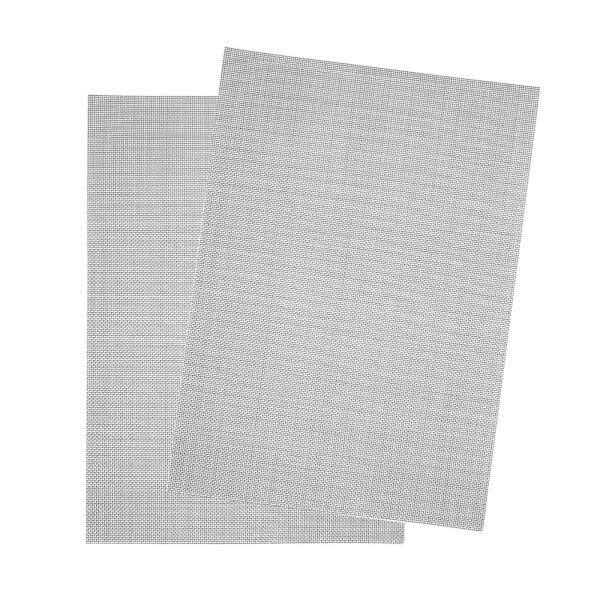 オーディオファン 産業用金網 ステンレス平織金網 2枚入り ステンレスメッシュ 300x210mm 網目1mm