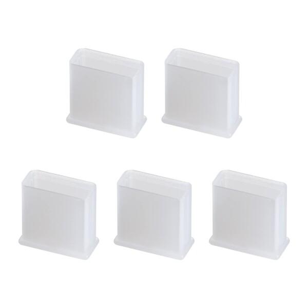 Rebower USB防塵プラグ ポート ダスト シリコーン カバー キャップ ストッパー (コンピューター PC ラップトップ用) - 半透明/5個入り商品コード：49079586402型番：ref220524we0828jp1-[良い機...