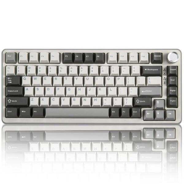 YUNZII B75 PRO 75% ガスケットゲーミングキーボード 無線メカニカル