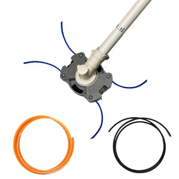 DIATOP ナイロンコードカッター マルチセット ナイロンコード3本セット 手差し式 バタフライ ぱぱ