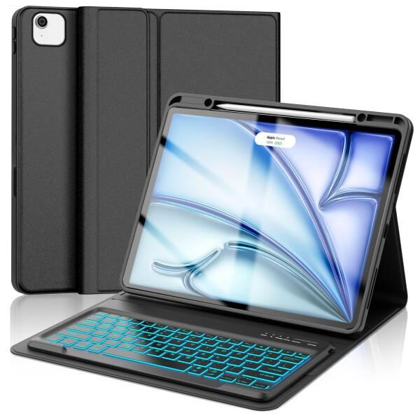 SENGBIRCH iPad Air (M4/M3/M2) 13インチ キーボード 7色バックライト 