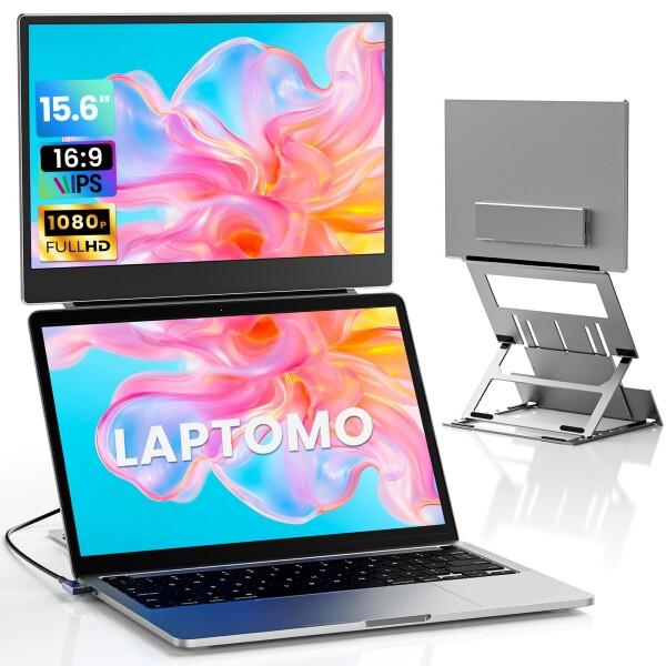 Laptomo デュアルモニター 15.6インチ モバイルディスプレイ IPS FHD