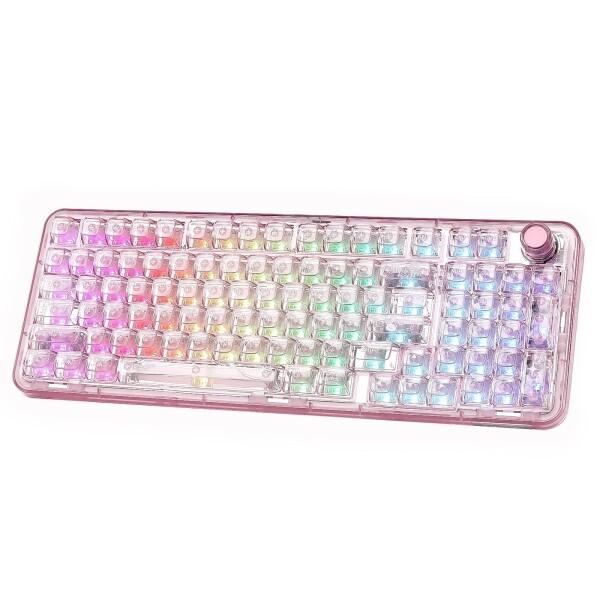 YUNZII X98 QMK/VIA対応 ワイヤレス メカニカル ゲーミングキーボード