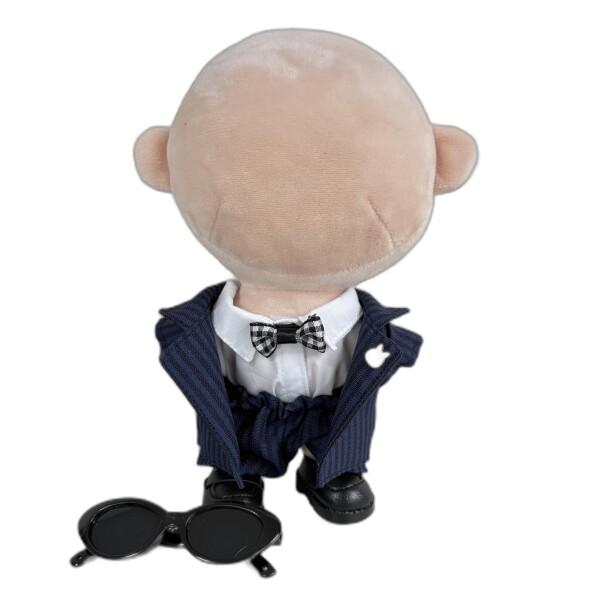 AXLUCE ぬいぐるみ 服 15cm 17cm 立ち耳モンスター スーツ シャツ 靴