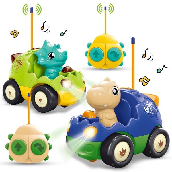 KaeKid 車 おもちゃ 2歳 3歳 ラジコンカー 恐竜 玩具 男の子 電動RC