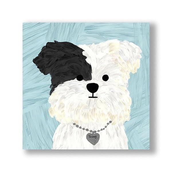 かわいい犬 イラスト マウスパッド おしゃれ デスク用 プレゼントにも