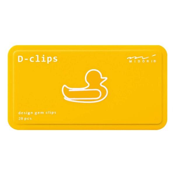 ミドリ クリップ ディークリップス アヒル柄A 43390006