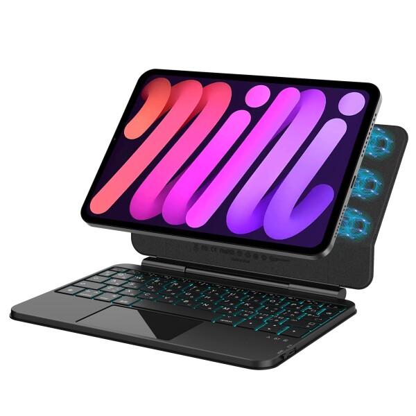 BETTDOW マジックキーボード 2024 Mini 7 A17 Pro 第7世代&2021 6 第6