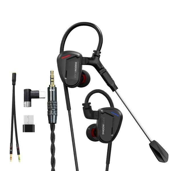 CVJ Shadow Blade IEM ゲイヤホン イヤホン 有線 ゲーミング イヤモニ