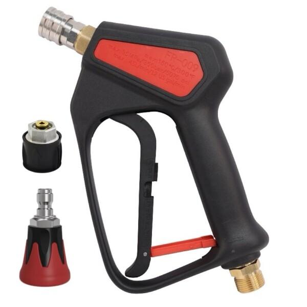 真鍮製 ケルヒャー（K?rcher）対応ショートガン 高圧洗浄ガン｜ケルヒャー K シリーズ（K2/K3/K4/K5/
