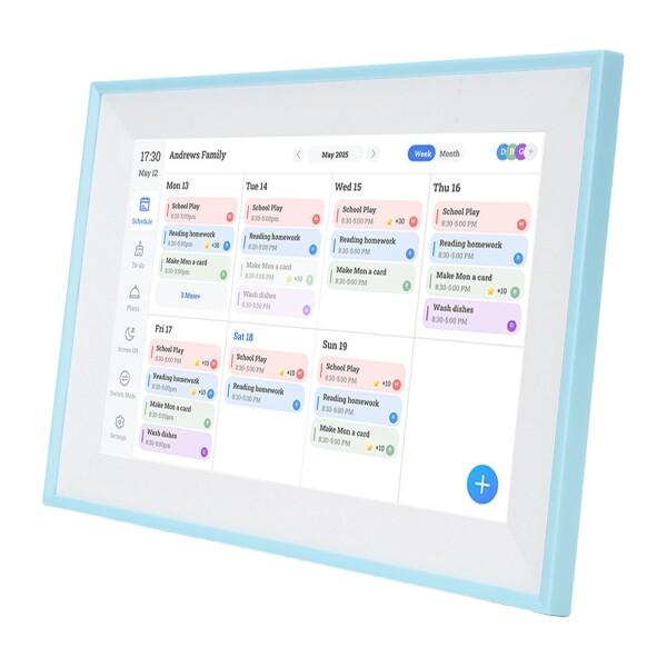Denash スマートデジタルカレンダー、10.1インチタッチスクリーンWiFi
