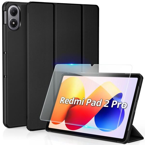 Redmi Pad 2 Pro 12.1インチ ケース ガラスフィルム セット)CACOE