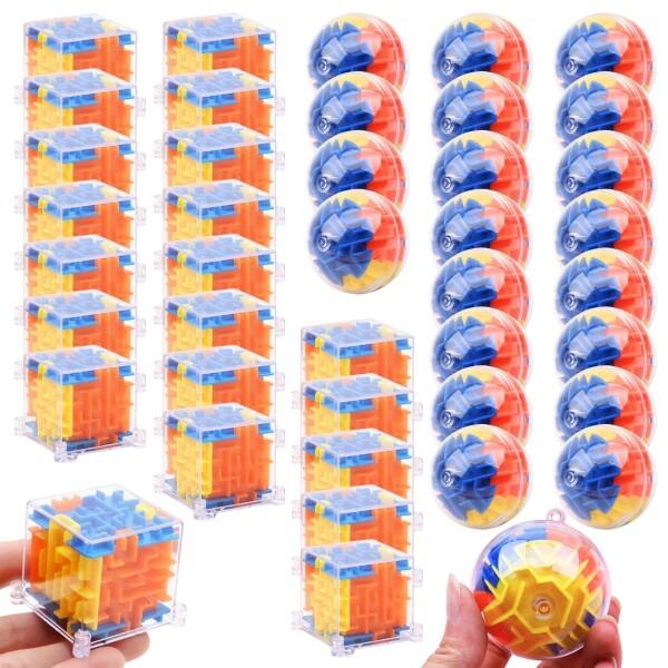 SALUDABLE 立体迷路 景品 パズル おもちゃ ガチャガチャ ミニキューブ