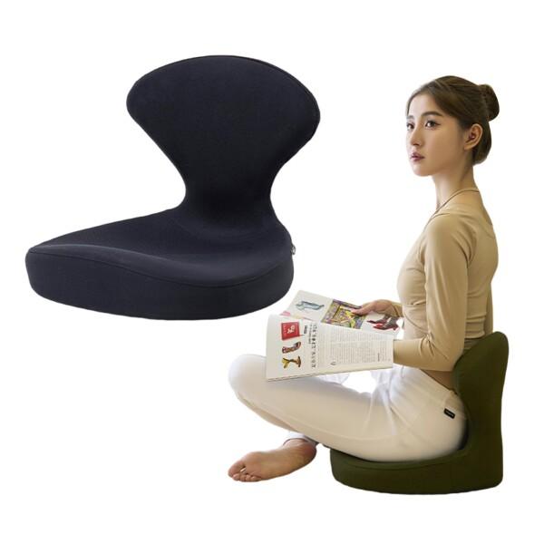 MonoLuxe 骨盤矯正 椅子 姿勢矯正 クッション 座椅子 カーブルチェア