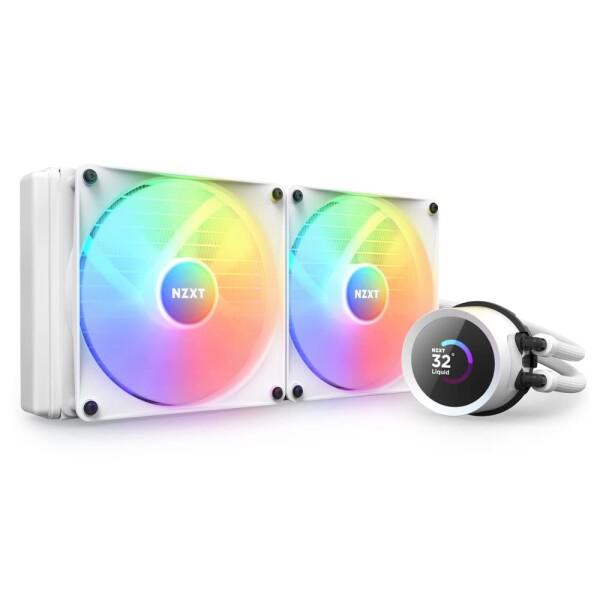 NZXT NZXT KRAKEN RGB 280 White 簡易水冷CPUクーラー RL-KR280-W1