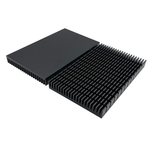 Awxlumv ヒートシンク 冷却板 放熱板 アルミニウム 大型 クーラー HDD