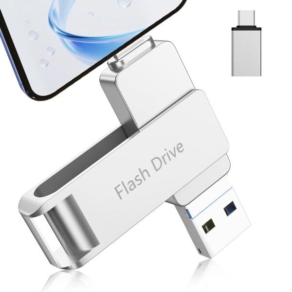 128GB usbメモリ OTG高速４in1 Phon P 亜鉛合金 1843 USBメモリ512GB 4in1 Phone用usbメモリーUSB3.0 高速 データ