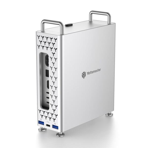 Yottamaster Mac mini M4用 5-in-1 USB-Cハブスタンド、Mac M4/Pro