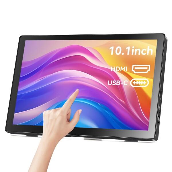 10.1インチ小型タッチスクリーンモニター、1366x768Pタッチスクリーン