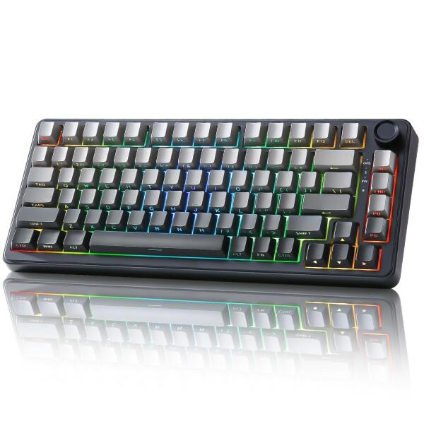 YUNZII B75 75% 有線 メカニカルキーボード ホットスワップ対応