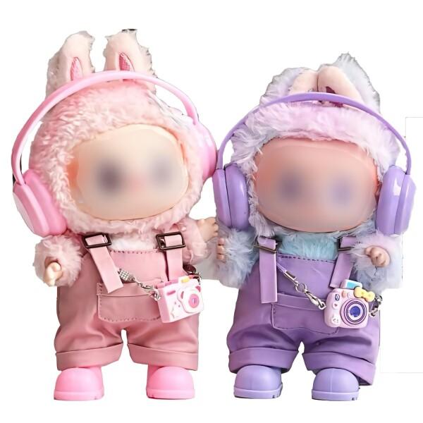 17cm用 ラブブ 対応 服 labubu 着せ替え らぶぶ ラブぶ人形 ぬいぐるみ