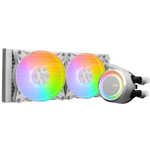 MSI PL MAG CoreLiquid E240 ホワイト - AIO ARGB CPUリキッドクーラー