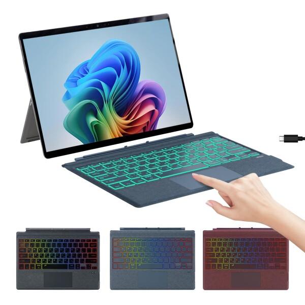 Aulaiiex Surface Pro キーボード 7+/7/6/5/4/3 日本語配列キーボード