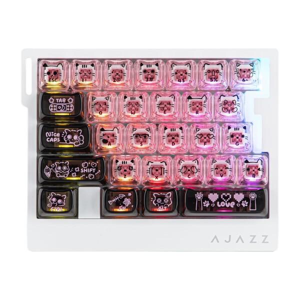 MechLands AJAZZ AK029 高速有線ゲーミングキーボード ラピトリ 片手