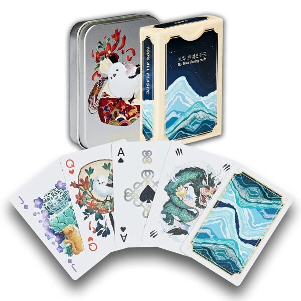 oroora、Bohwaカード、tichuボードゲーム+ケース、100%防水