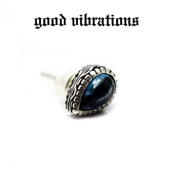 �y���K�戵�X�zgood vibrations �s�A�X �C�������O �V�R�� �u���[�g�p�[�Y �e�B�A�h���b�v  ���� Silver925 ��������