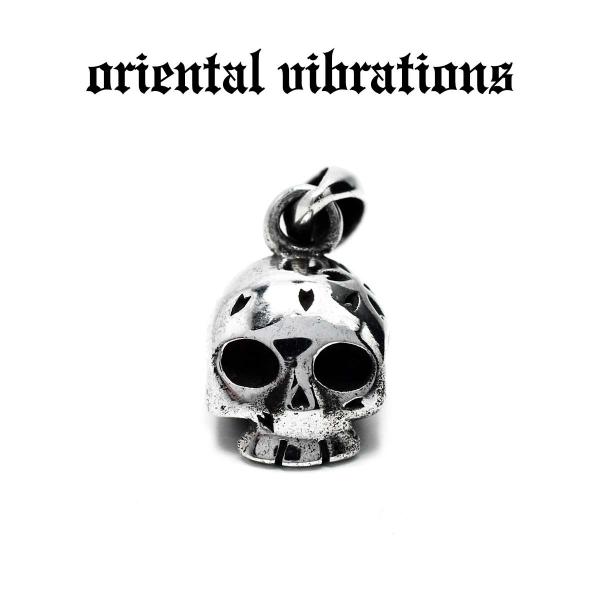 【極美品】ロエン スカル スワロフスキー ピーコート ダブル ブラック ドクロ スカルビーズ スカル ドクロ シルバー シルバー925 ペンダント