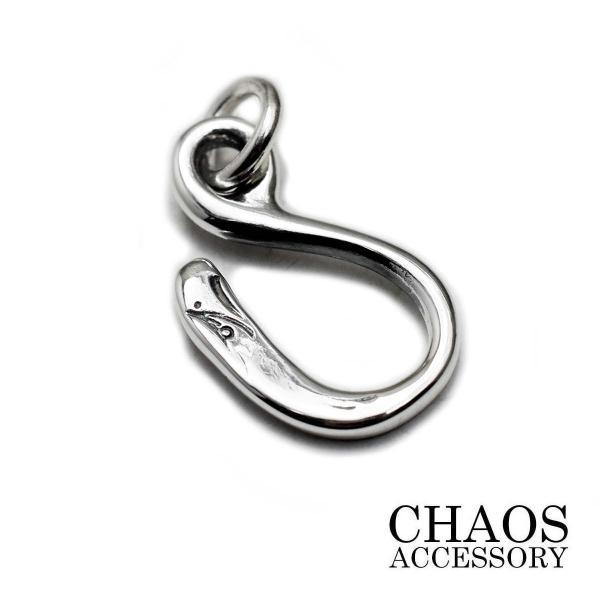 丸カン付き】イーグルフック シルバーアクセサリー メンズ ネックレス