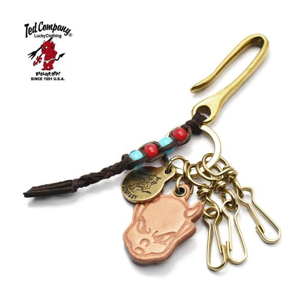 �y���Y�I���̈׍݌Ɍ��� �c��͂��I�z�L�[�z���_�[ TEDMAN �e�b�h�}��  �҂ݍ��� �r�[�Y �L�[�`�F�[�� �t�F�C�X���U�[�p�b�`�t TKEY-300 �G�t���� ����