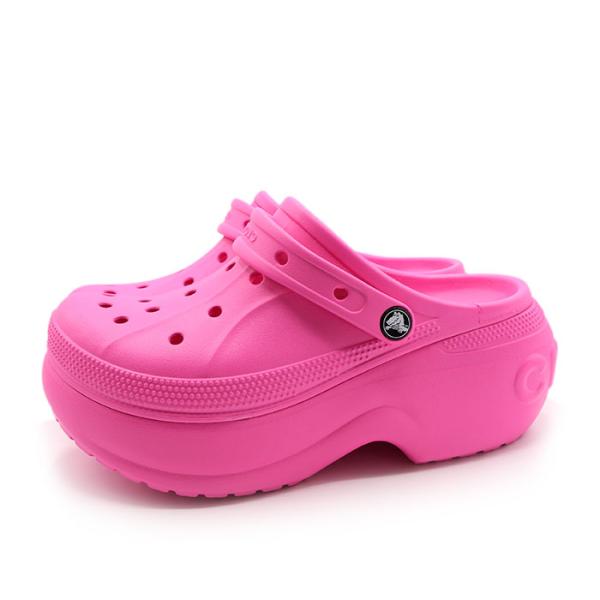 crocs（クロックス） レディース 定番 サボ アウトドア 厚底 サンダル