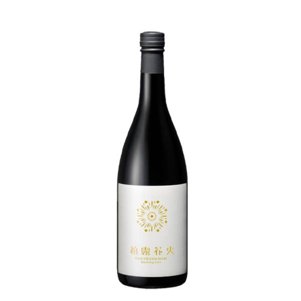 お酒 ギフト 日本酒 新潟 柏露酒造 柏露花火 発泡純米清酒 8度 720ml