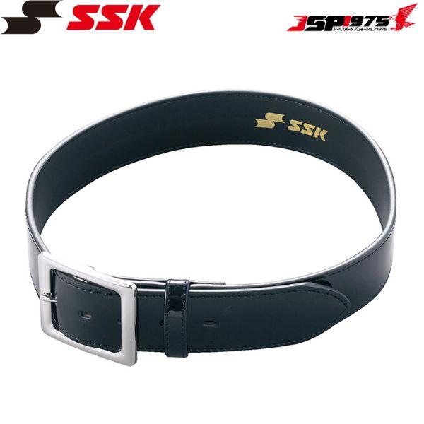 エスエスケイ(SSK) 野球審判用ベルト(エナメルタイプ) yv295 ブラック Lサイズ