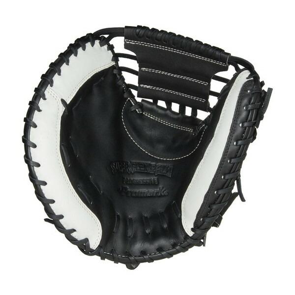 4982724111919 PROMARK PCMS−4821WRH 3号用・キャッチャー・ファースト兼用ソフトボールグラブ 色：ブラック×ホワイト Promark 3号用・キャッチャー・ファースト兼用ソフトボールグラブ