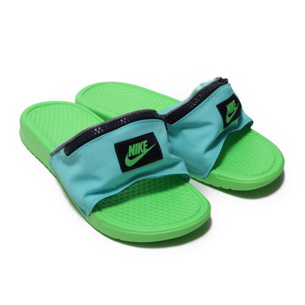 ナイキ Nike サンダル ベナッシ Jdi ファニー パック Aurora Green Green Strike Obsidian 18fw I Buyee Buyee Japanese Proxy Service Buy From Japan Bot Online