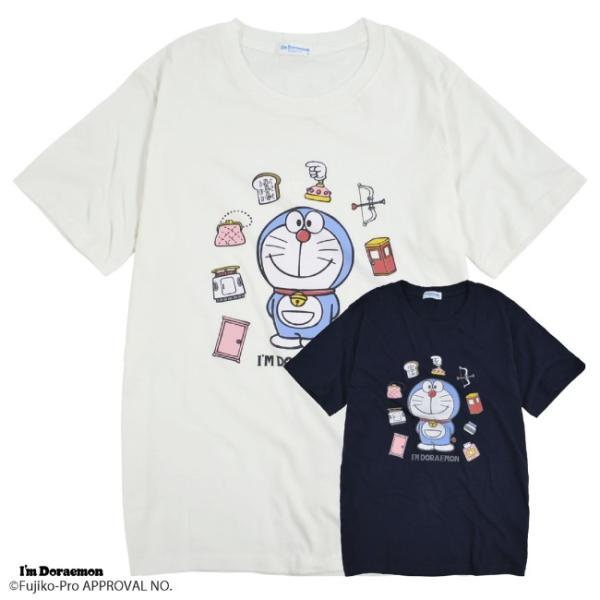sanrio（サンリオ） ドラえもん Tシャツ メンズ 半袖 プリント I'm